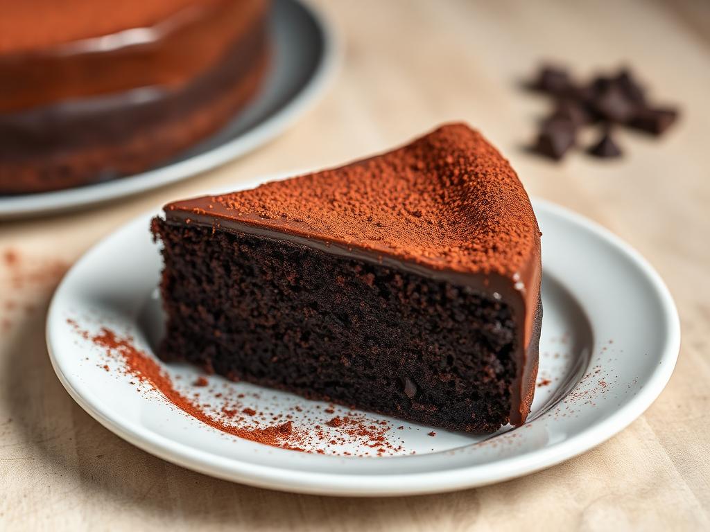 Flourless chocolate cake